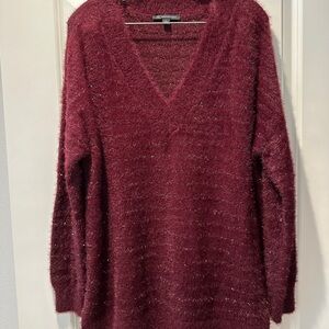 Inc Sparkly Long Sweater